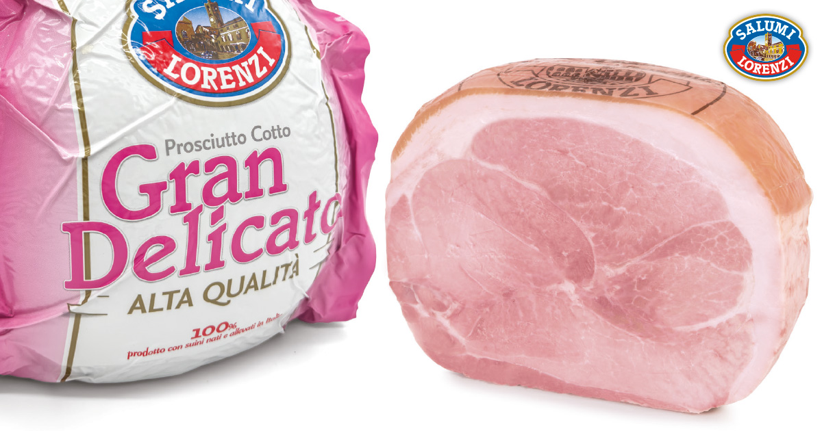 Gran Delicato | Prosciutti Cotti | Interi | Salumi Lorenzi | Dal 1965 Garanzia di Qualità