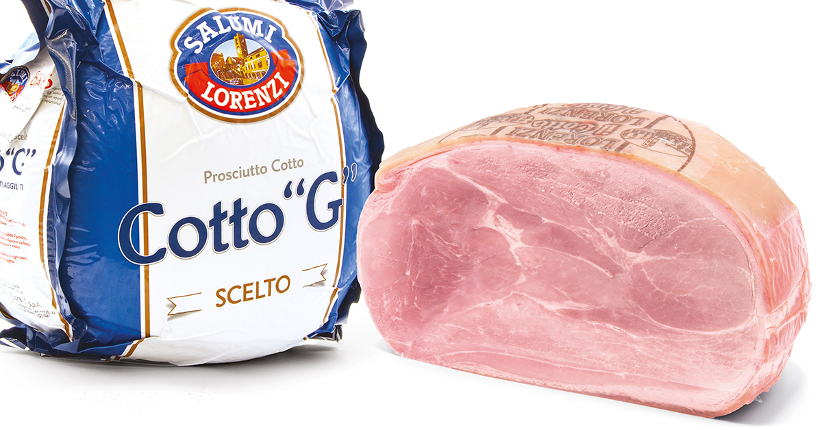 Cotto G MX | Prosciutti Cotti | Interi | Salumi Lorenzi | Dal 1965 Garanzia di Qualità