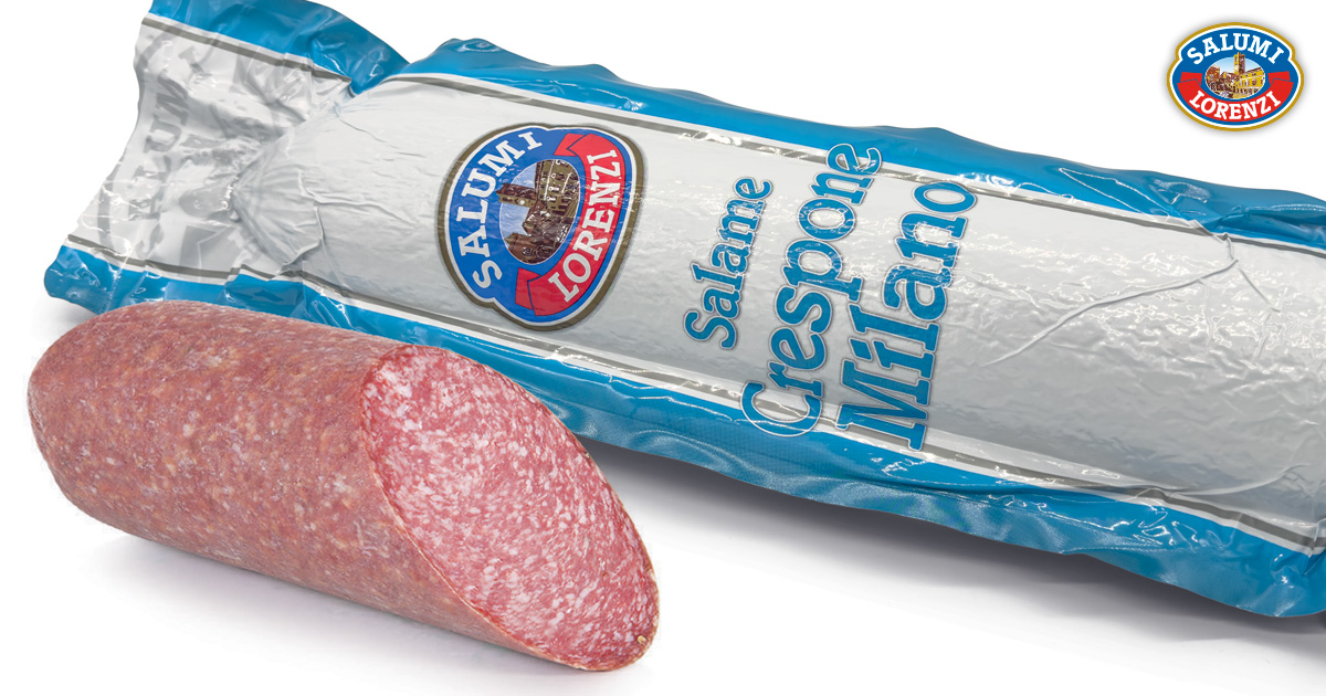 Crespone Milano | Salami | Interi | Salumi Lorenzi | Dal 1965 Garanzia di Qualità