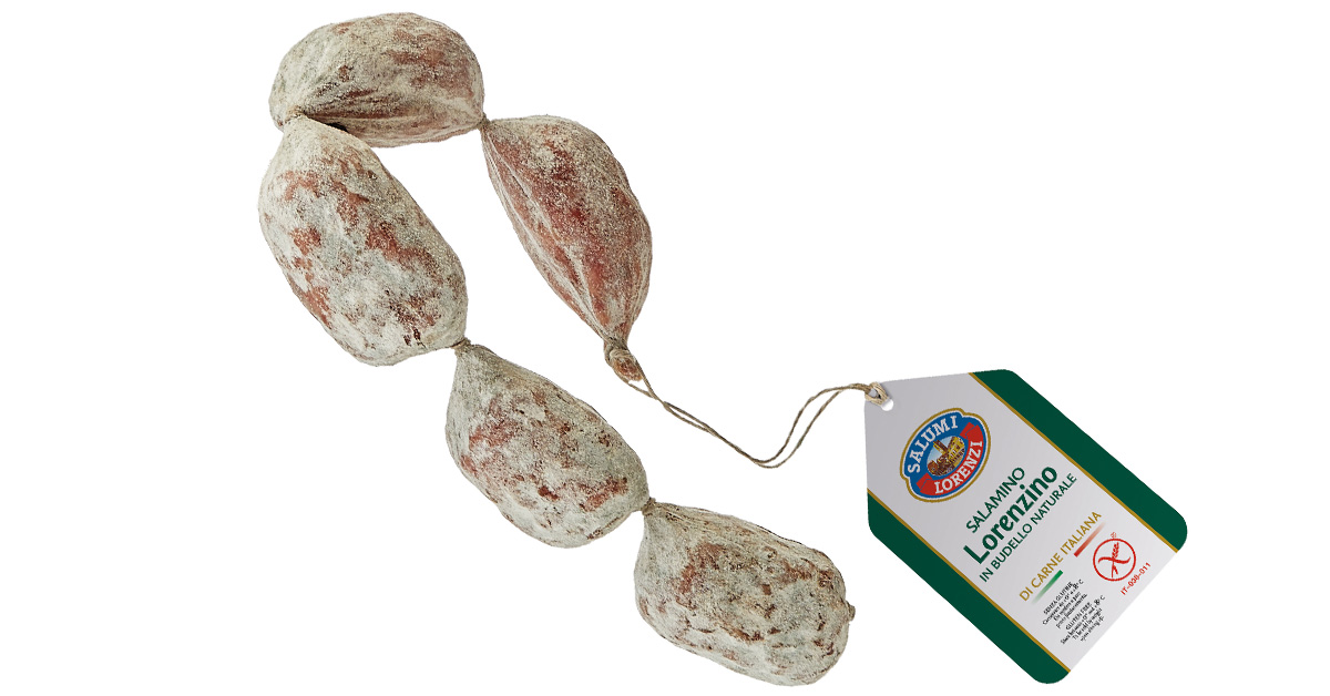 Lorenzino Mignon | Salami | Interi | Salumi Lorenzi | Dal 1965 Garanzia di Qualità