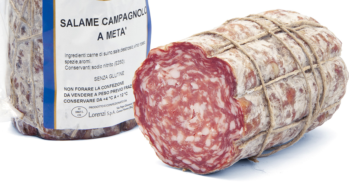 Campagnolo | Salami | Interi | Salumi Lorenzi | Dal 1965 Garanzia di Qualità