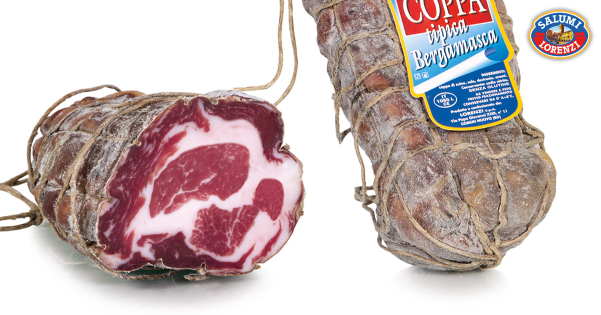 Tipica Bergamasca | Coppe | Interi | Salumi Lorenzi | Dal 1965 Garanzia di Qualità