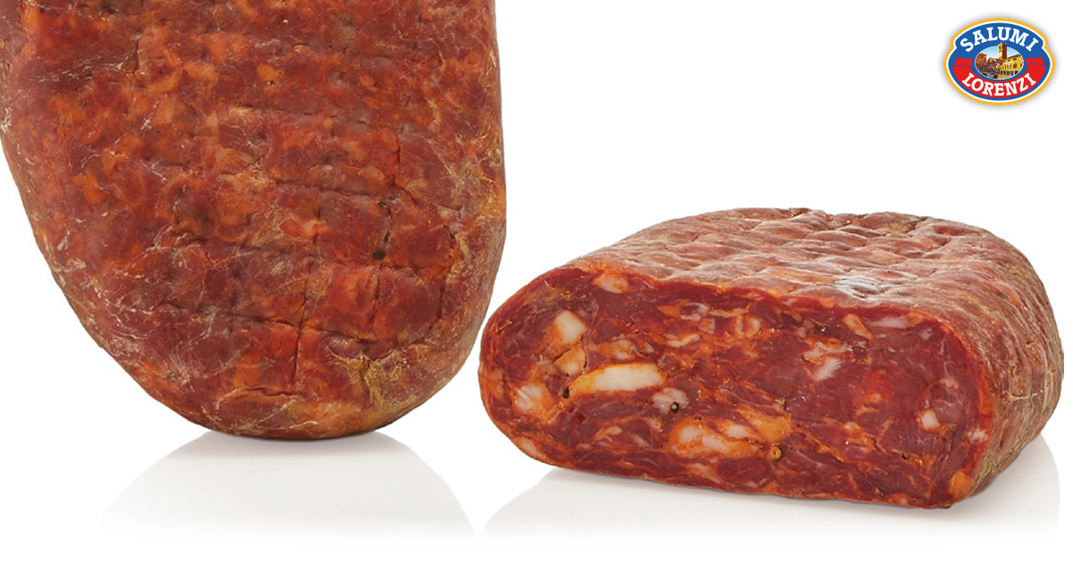 Bergamella | Salami | Interi | Salumi Lorenzi | Dal 1965 Garanzia di Qualità