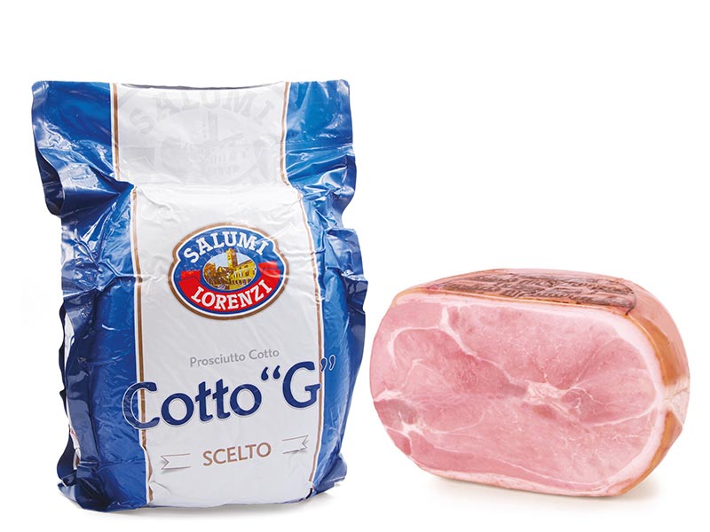 Cotto G | Prosciutti Cotti | Salumi Lorenzi | Dal 1965 Garanzia di Qualità