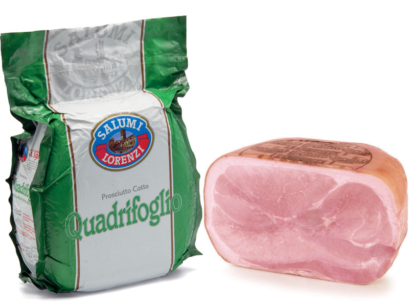 Quadrifoglio | Prosciutti Cotti | Salumi Lorenzi | Dal 1965 Garanzia di Qualità