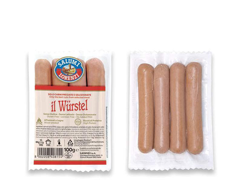 il Würstel | Libero Servizio | Salumi Lorenzi | Dal 1965 Garanzia di Qualità