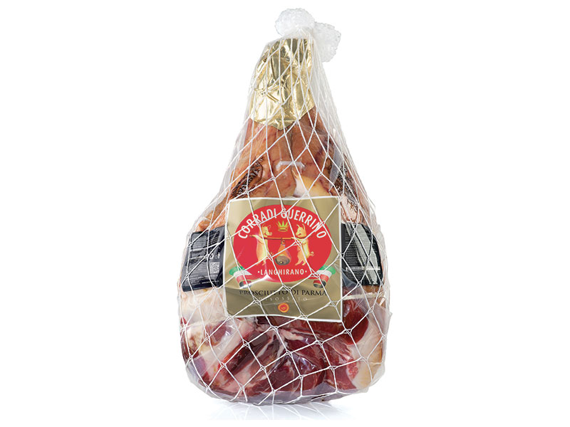 Crudo Parma Addobbo Corradi Guerrino | Prosciutto Crudo | Salumi Lorenzi | Dal 1965 Garanzia di Qualità