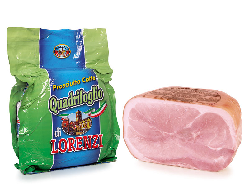 Quadrifoglio | Prosciutti Cotti | Salumi Lorenzi | Dal 1965 Garanzia di Qualità