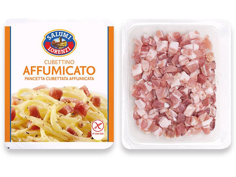 Cubettino Affumicato | Affettati | Salumi Lorenzi | Dal 1965 Garanzia di Qualità