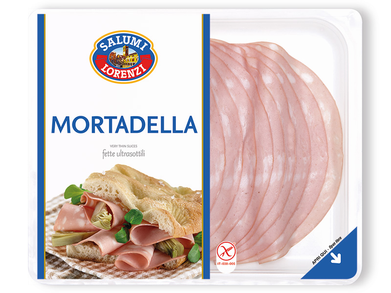 Mortadella | Affettati | Salumi Lorenzi | Dal 1965 Garanzia di Qualità